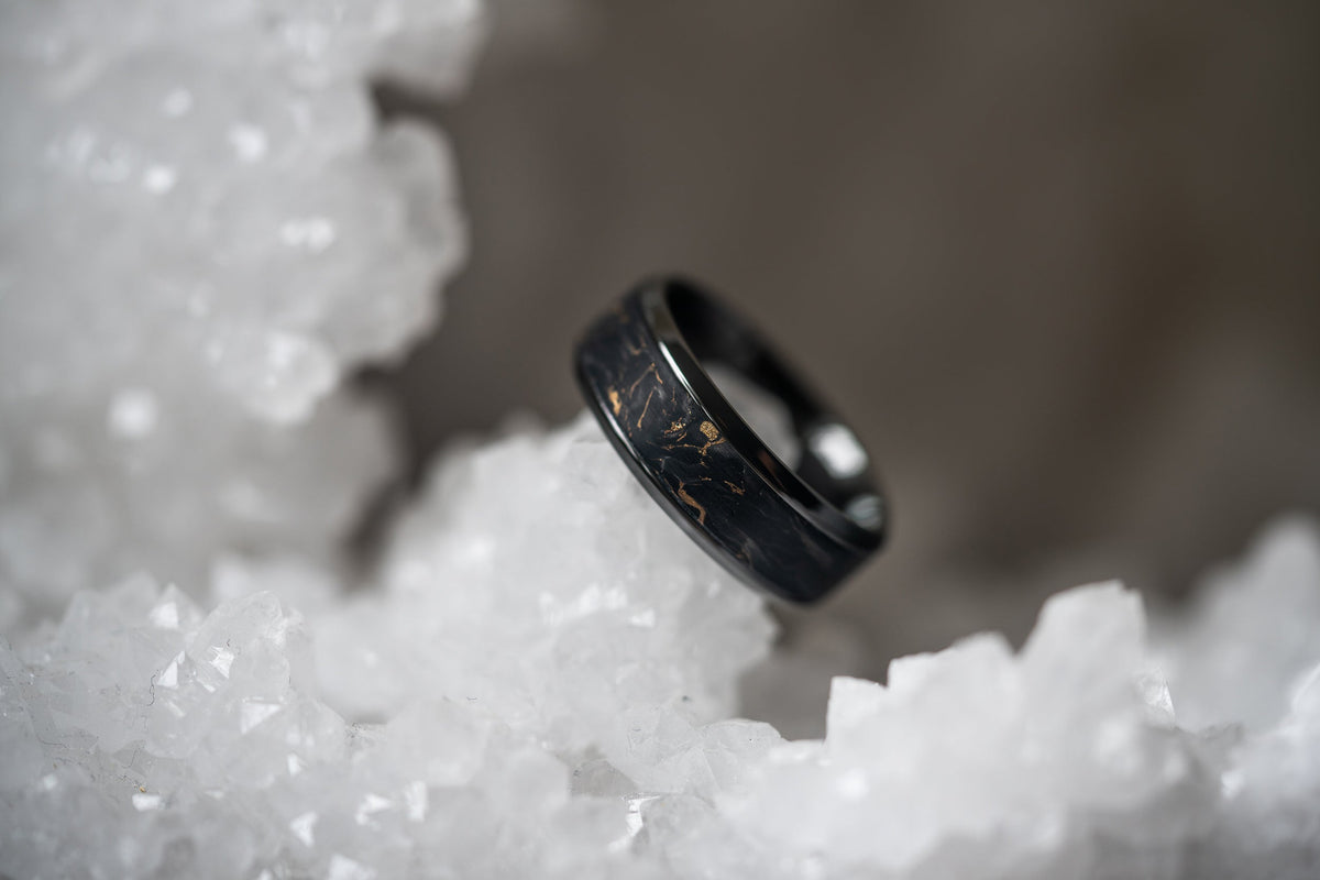 "Obsidian Fusion" Forged Carbon Fiber x Black Zirconium