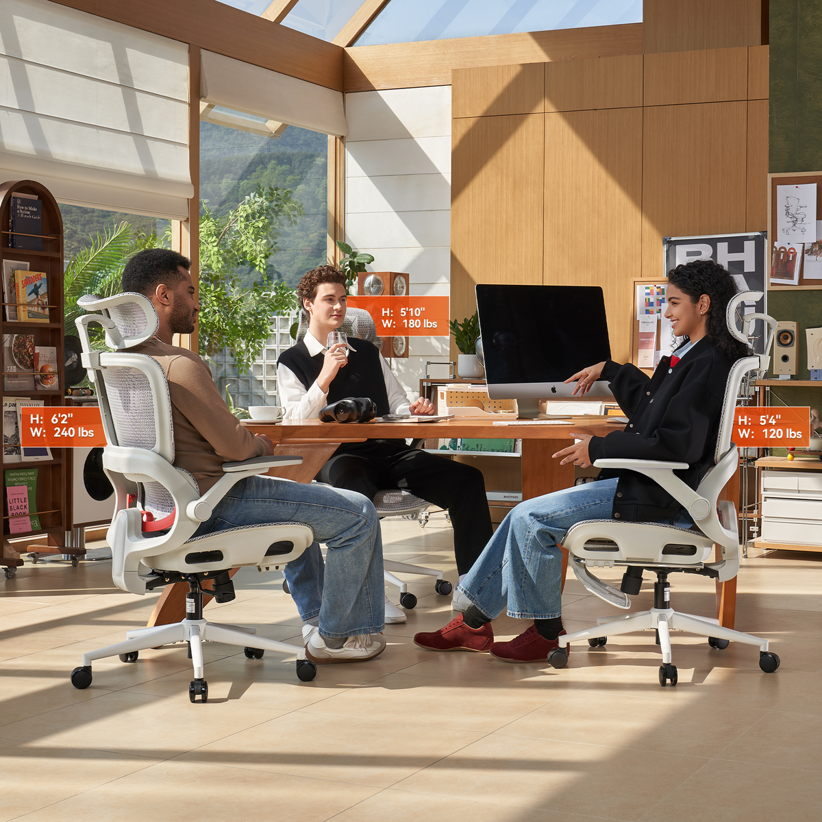 B100 Pro Chaise de bureau ergonomique
