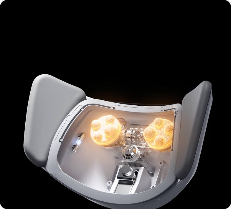 8D bionic massage detail