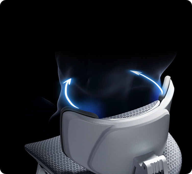 Three-zone floating lumbar wings