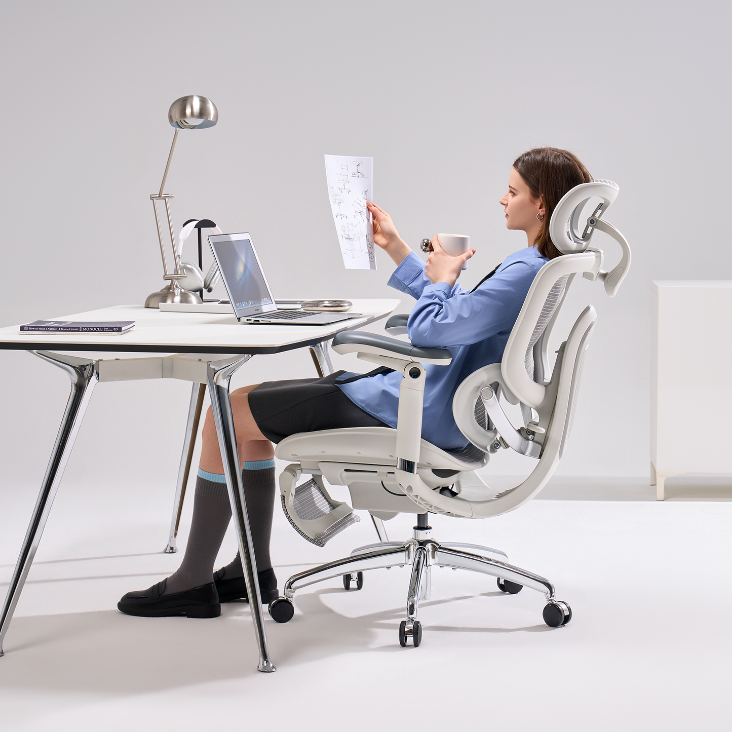 C300 Pro V2 – Fauteuil ergonomique adaptatif full‑body