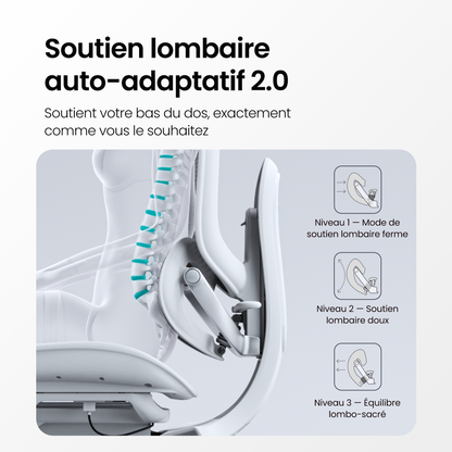 C300 Pro V2 – Fauteuil ergonomique adaptatif full‑body