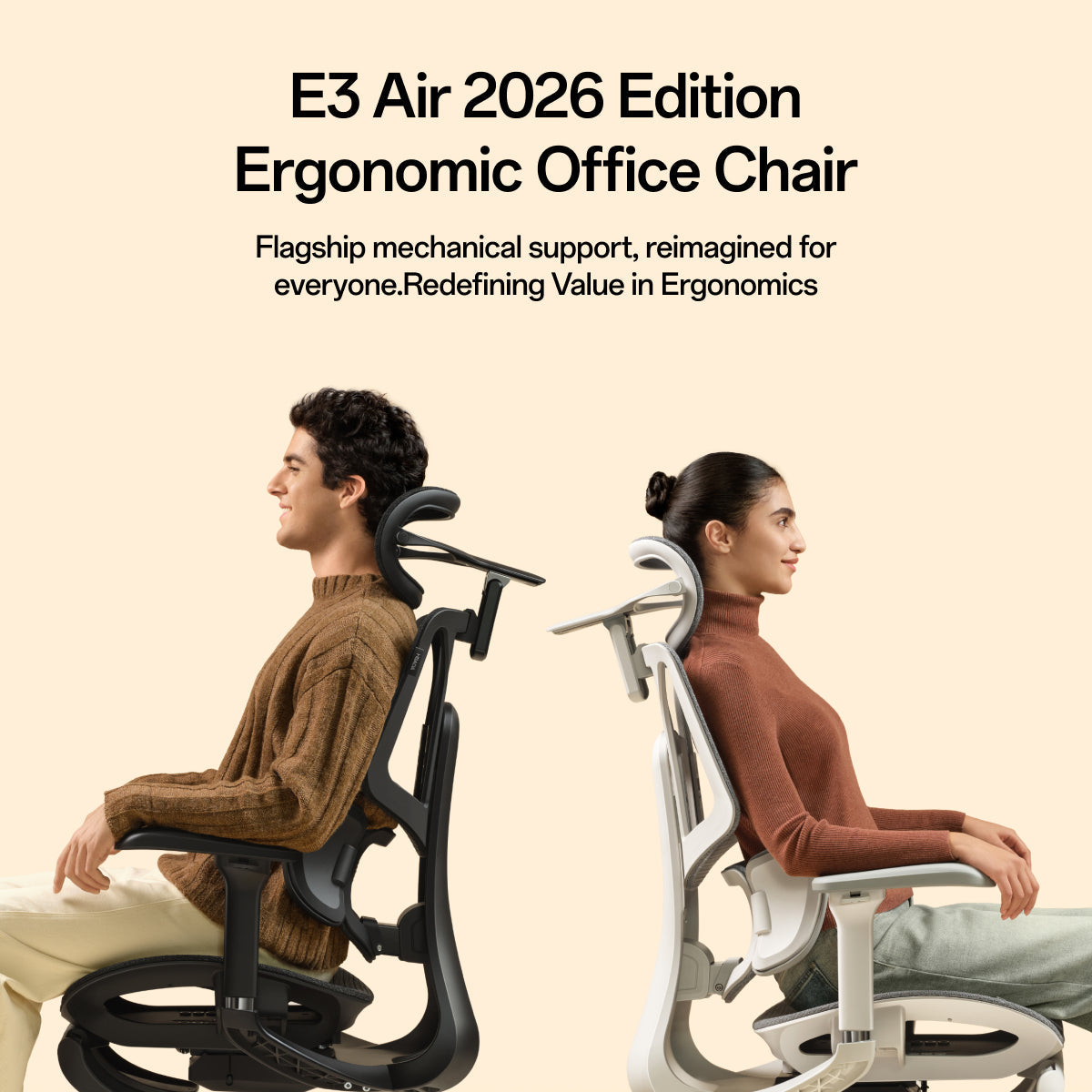 E3 Air Ergonomic Office Chair 2026 Edition