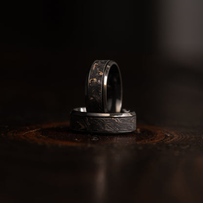 "Obsidian Fusion"  Forged Carbon Fiber x Black Zirconium