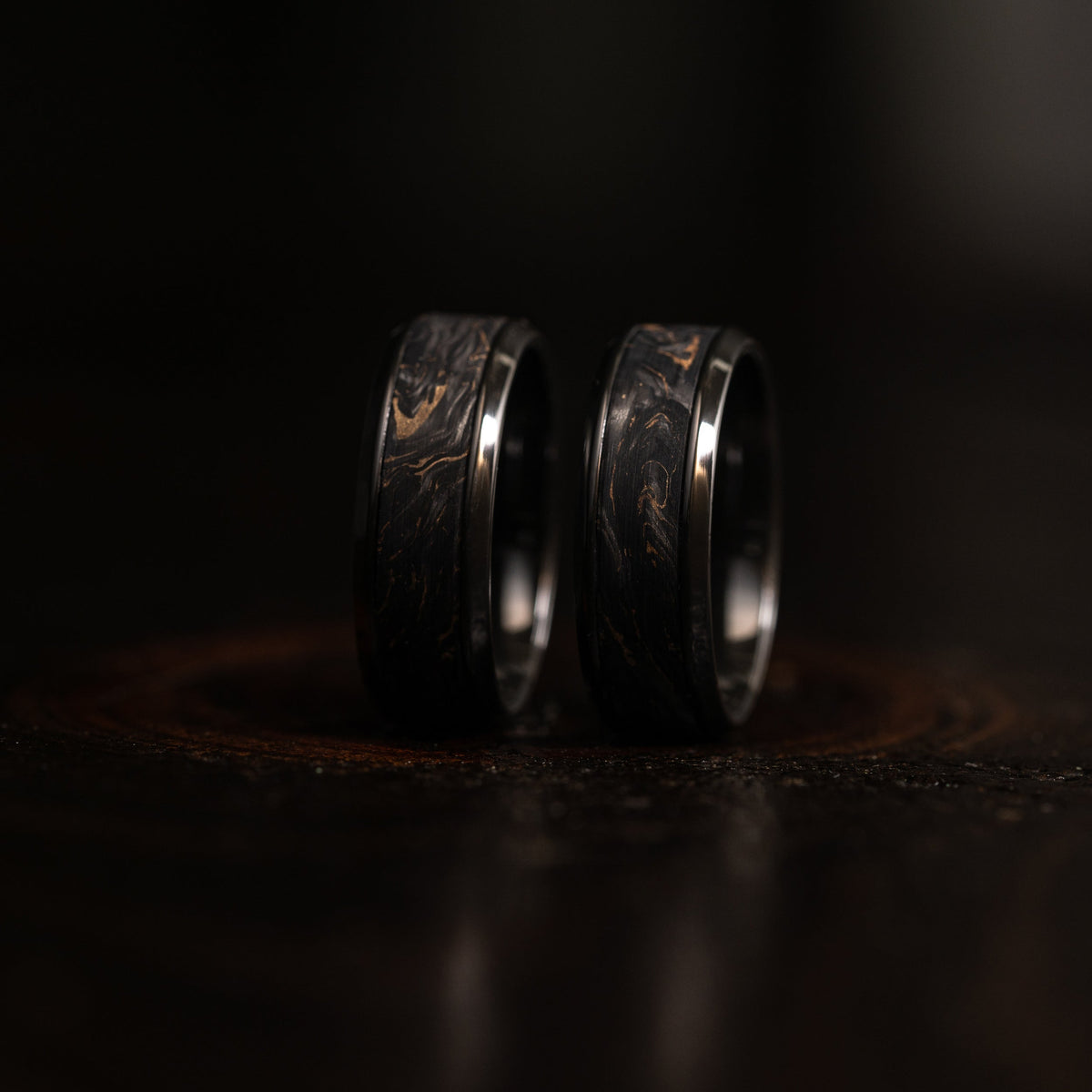 "Obsidian Fusion"  Forged Carbon Fiber x Black Zirconium