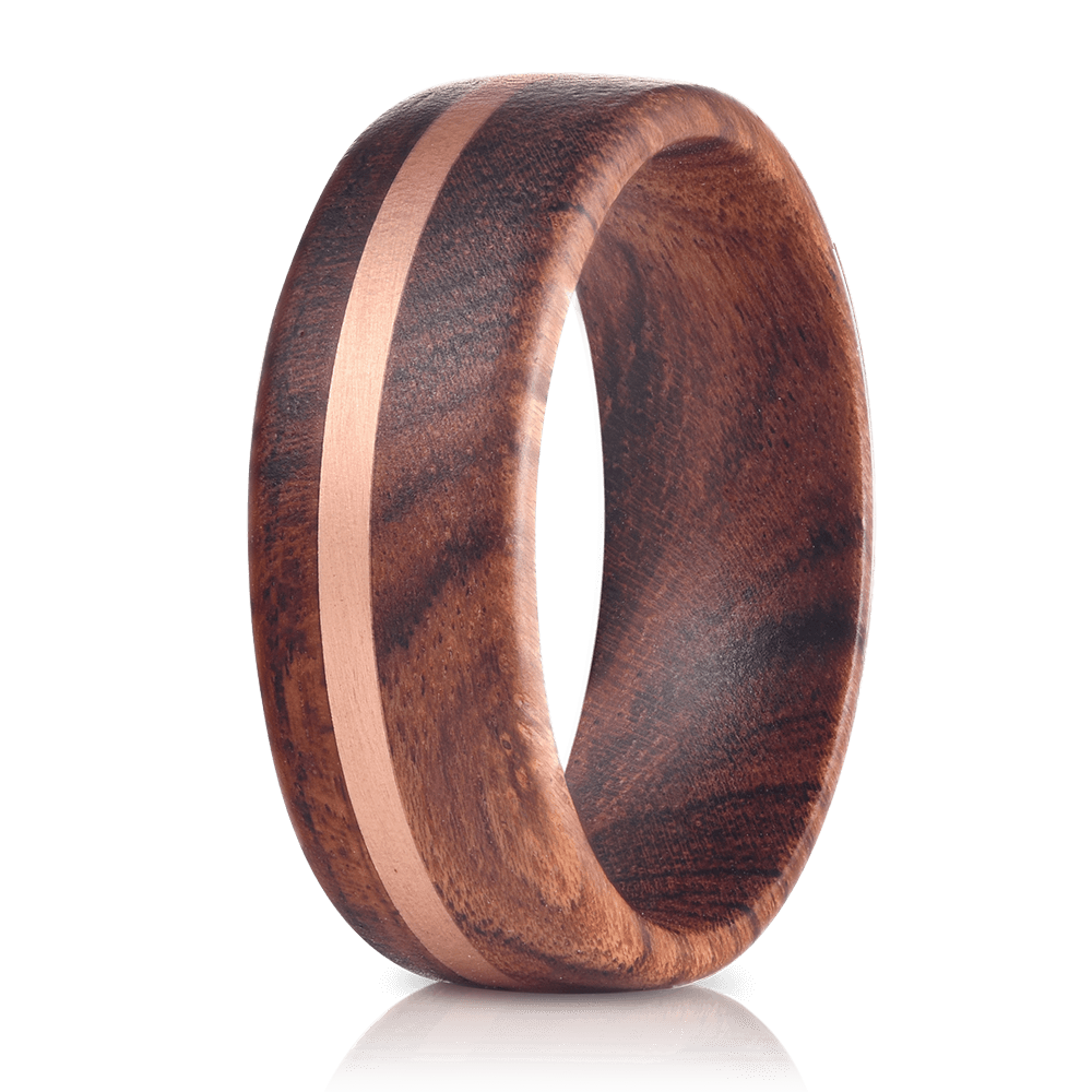 "Circe"  Ironwood X Copper Ring