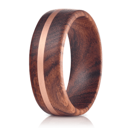 "Circe"  Ironwood X Copper Ring