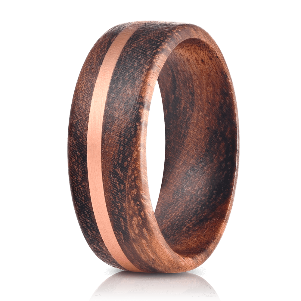 "Circe"  Koa X Copper Ring