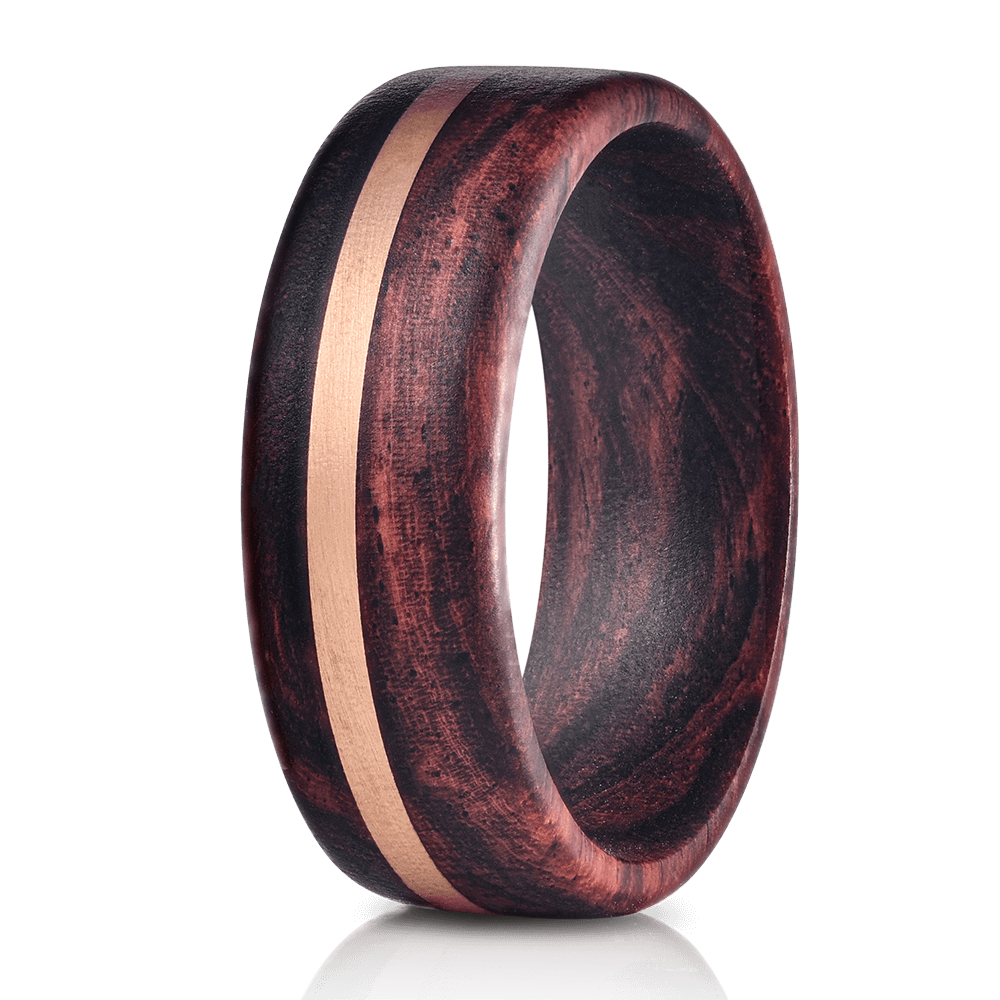 "Circe"  Snakewood X Copper Ring