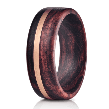 "Circe"  Snakewood X Copper Ring
