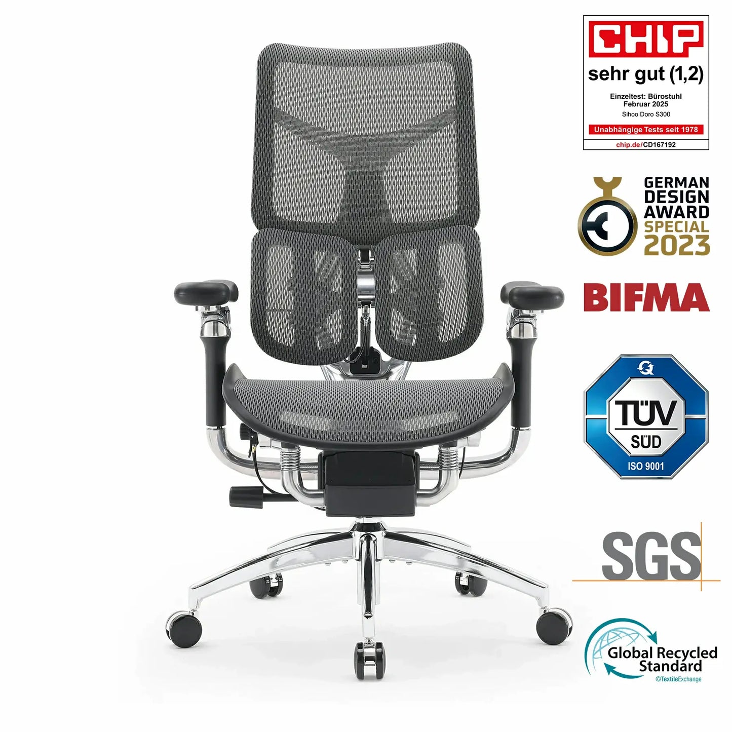 S300 Chaise de bureau ergonomique
