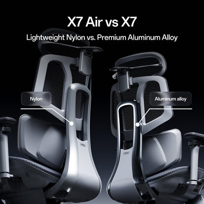 X7 Air Smart Ergonomic Office Chair with AI Lumbar Support