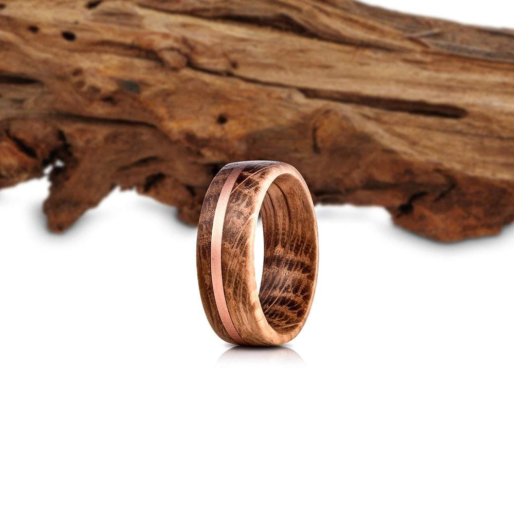 "Circe"  Whiskey Barrel X Copper Ring